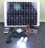 Solární systém 100W + 300W měnič + nabíječka