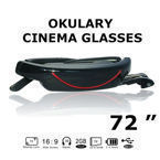 Video brýle- přenosné kino 72" ZARUKA 24M