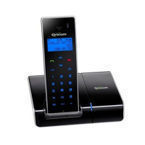 BLACK FIXED WIRELESS PHONE 2 YEARS WARRANTY CLOCK