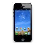 BLACK NEW GOOPHONE i5 PRO MTK6577 3G DUALSIM GW24