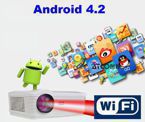 MODERN PROJECTOR ATCO WITH ANDROID BETTER THAN TV~ FULL HD WIFI