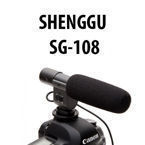 NOWY MIKROFON ZEWNĘTRZNY STEREO SHENGGU SG-108 GW2