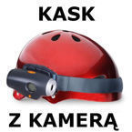 NOWY SPORTOWY KASK Z KAMERĄ 30FPS SD USB GWARANCJA