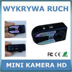 SZPIEGOWSKA MINI KAMERA HD DETEKTOR RUCHU GWARANCJ