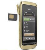 asha 308 Unlocked Original Nokia 3080 mobile phone 2MP dual card one year warranty